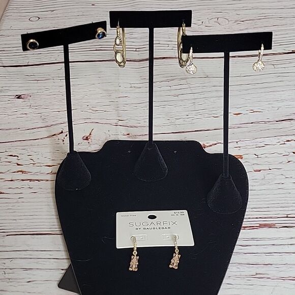 BaubleBar Jewelry - BAUBLEBAR Bundle of Four Pairs of Earrings